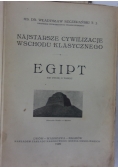 Najstarsze cywilizacje wschodu klasycznego Egipt 1922 r.