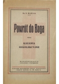 Powrót do Boga, 1938 r.