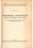 Przemysł spożywczy miasta Poznania w XVIII wieku