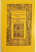 Pieśni postne starożytne człowiekowi krześcijańskiemu należace  Reprint 1607 r.