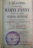 O naśladowaniu Najświętszej Maryi Panny 1868 r