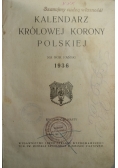 Kalendarz Królowej Korony Polskiej, 1936 r.