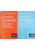 Granice literatury,Tom I,II