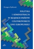 Polityka i Administracja w Rządach Państw członkowskich Unii Europejskiej