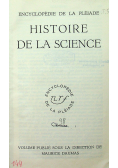 Histoire de la science