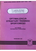Optymalizacja struktury treningu sportowego