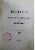 Pokłosie Zbieranka literacka na korzyść sierot Rok czwarty 1855 r
