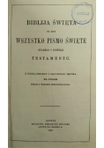 Biblija Święta to jest wszystko Pismo Święte ,1944 r.