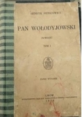 Pan Wołodyjowski, 1936 r.
