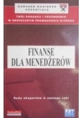 Finanse dla menedżerów