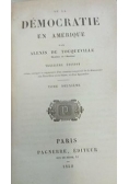 De La democratie en Amerique, 1850 r.