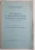 Encyklika o małżeństwie chrześcijańskiem, 1931 r.
