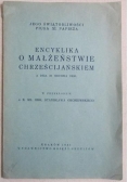 Encyklika o małżeństwie chrześcijańskiem, 1931 r.