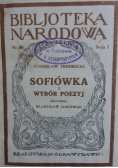 Sofiówka i wybór poezyj, 1925r.