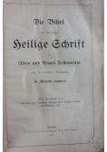 Die Bibel oder die ganze heilige Schrift ,1923r.