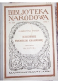Dziennik Franciszki Krasińskiej, 1929 r.