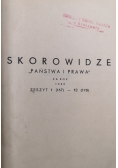 Skorowidze Państwa i prawa, Zeszyty od 1 do 6