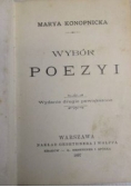 Wybór poezyi, 1897 r.