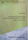 Orientacja egzystencjalna studentów wobec problemu śmierci