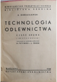 Technologia odlewnictwa, 1948 r.