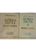 Aurea Dicta. Tom 1 i 2