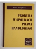 Prokura w spółkach prawa handlowego