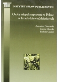 Osoby niepełnosprawne w Polsce w latach dziewięćdziesiątych