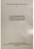 Znaczenie Kościoła w pierwszych latach III Rzeczypospolitej
