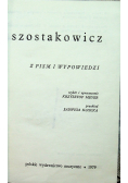 Szostakowicz Z pism i wypowiedzi