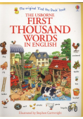 First Thousand Words in English