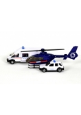 Teama pojazdy ratunkowe Policja 1:48