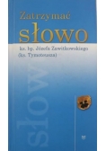 Zatrzymać słowo