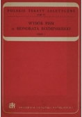 Wybór pism o Honorata Koźmińskiego