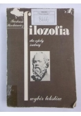 Filozofia do szkoły średniej