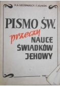 Pismo Św. przeczy nauce świadków Jehowy