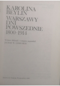 Warszawy dni powszednie 1800 - 1914