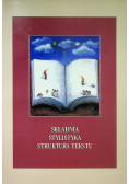 Składnia stylistyka struktura tekstu