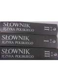Słownik języka Polskiego, Tom I-III