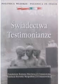 Świadectwa Testimonianze tom II