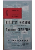 Bulletin Mensuel de l'ancienne maison