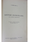 Krótkie rozmyślania, 1947 r.