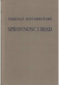 Sprawność i błąd