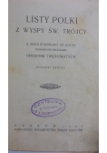 Listy Polski z wyspy św. Trójcy, 1927 r.
