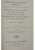 Synopsis theologiae dogmaticae,1949r.