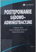 Postępowanie sądowoadministracyjne