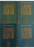 Listy, Tom od I do IV