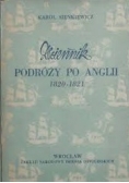 Dziennik podróży po Anglii 1820-1821