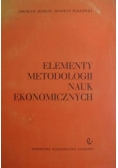 Elementy metodologii nauk ekonomicznych