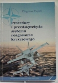 Procedury i przedsięwzięcia systemu reagowania kryzysowego