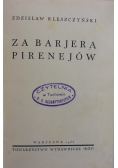 Za barjerą pirenejów, 1936 r.